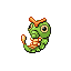 Caterpie w grze Ruby / Sapphire