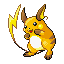 Raichu w grze Ruby / Sapphire