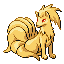 Ninetales w grze Ruby / Sapphire