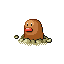 Diglett w grze Ruby / Sapphire