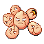Exeggcute w grze Ruby / Sapphire