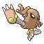 Hitmonlee w grze Ruby / Sapphire