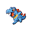 Totodile w grze Ruby / Sapphire