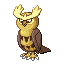 Noctowl w grze Ruby / Sapphire