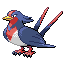 Swellow w grze Pokemon Ruby