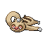 Slakoth w grze Pokemon Ruby