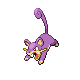 Rattata w grze Pokemon Pearl