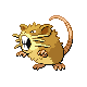 Raticate w grze Pokemon Pearl