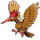 Fearow w grze Pokemon Pearl