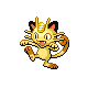 Meowth w grze Pokemon Pearl