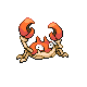 Krabby w grze Pokemon Pearl