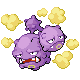 Weezing w grze Pokemon Pearl