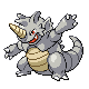 Rhydon w grze Pokemon Pearl