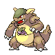 Kangaskhan w grze Pokemon Pearl
