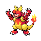 Magmar w grze Diamond / Pearl