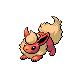 Flareon w grze Diamond / Pearl