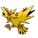 Zapdos w grze Diamond / Pearl