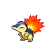 Cyndaquil w grze Diamond / Pearl