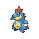 Croconaw w grze Diamond / Pearl