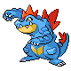 Feraligatr w grze Diamond / Pearl