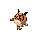 Hoothoot w grze Pokemon Pearl