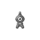 Unown w grze Pokemon Pearl