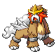 Entei w grze Diamond / Pearl