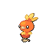 Torchic w grze Diamond / Pearl