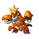 Crawdaunt w grze Diamond / Pearl