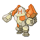 Regirock w grze Diamond / Pearl