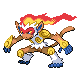 Infernape w grze Diamond / Pearl
