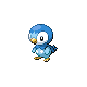 Piplup w grze Diamond / Pearl