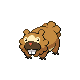Bidoof w grze Diamond / Pearl