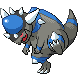 Rampardos w grze Diamond / Pearl
