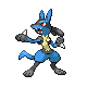 Lucario w grze Diamond / Pearl