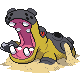 Hippowdon w grze Diamond / Pearl