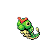 Caterpie w grze Pokemon HeartGold