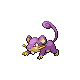 Rattata w grze Pokemon HeartGold