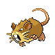 Raticate w grze Pokemon HeartGold