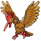 Fearow w grze Pokemon HeartGold