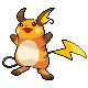Raichu w grze HeartGold / SoulSilver