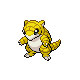 Sandshrew w grze Pokemon HeartGold