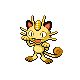 Meowth w grze Pokemon SoulSilver