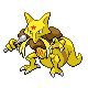 Kadabra w grze Pokemon HeartGold
