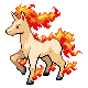 Rapidash w grze Pokemon HeartGold