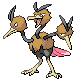 Dodrio w grze Pokemon HeartGold