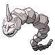 Onix w grze Pokemon HeartGold