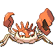 Kingler w grze Pokemon HeartGold