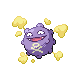 Koffing w grze Pokemon HeartGold