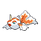 Goldeen w grze Pokemon HeartGold